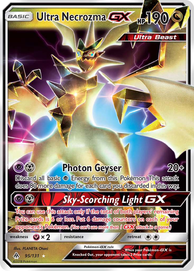 Ultra Necrozma GX (95/131) [Sun & Moon: Forbidden Light] | Gamers Paradise