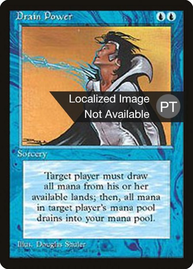 Drain Power [Fourth Edition (Foreign Black Border)] | Gamers Paradise