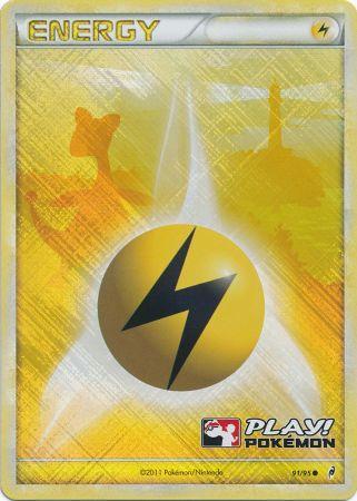 Lightning Energy (91/95) (Play Pokemon Promo) [HeartGold & SoulSilver: Call of Legends] | Gamers Paradise