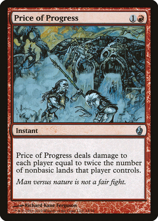 Price of Progress [Premium Deck Series: Fire and Lightning] | Gamers Paradise