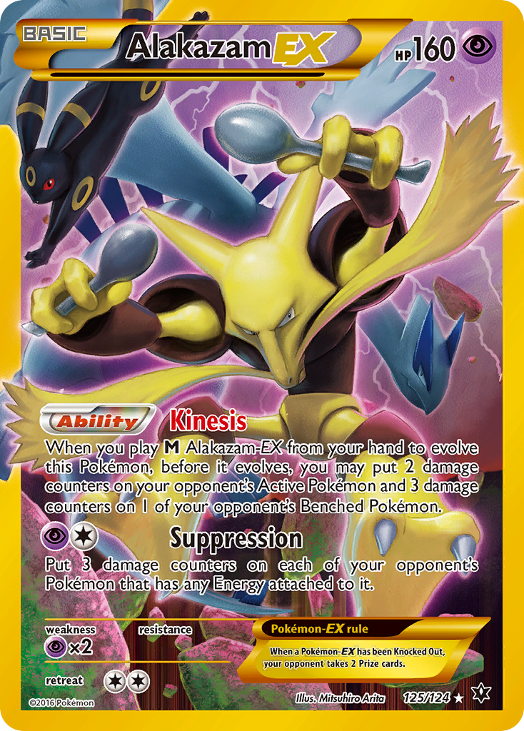 Alakazam EX (125/124) [XY: Fates Collide] | Gamers Paradise