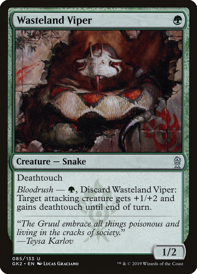 Wasteland Viper [Ravnica Allegiance Guild Kit] | Gamers Paradise