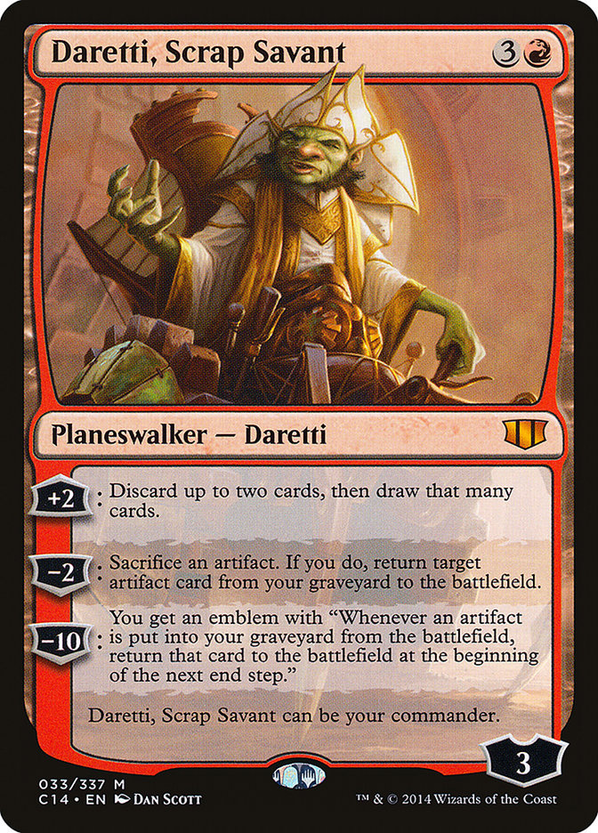 Daretti, Scrap Savant [Commander 2014] | Gamers Paradise