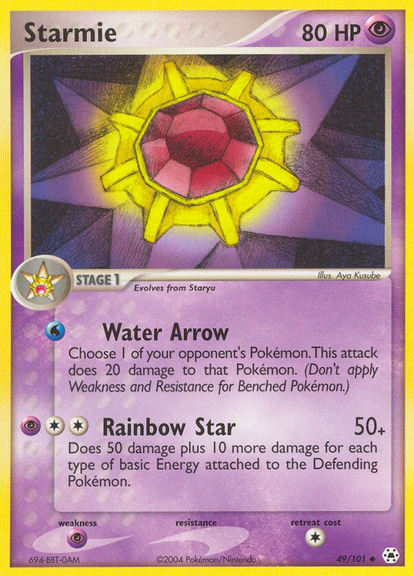 Starmie (49/101) [EX: Hidden Legends] | Gamers Paradise