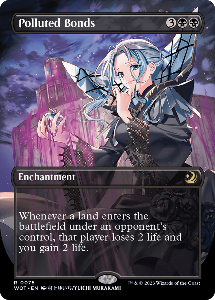 Polluted Bonds (Anime Borderless) [Wilds of Eldraine: Enchanting Tales] | Gamers Paradise