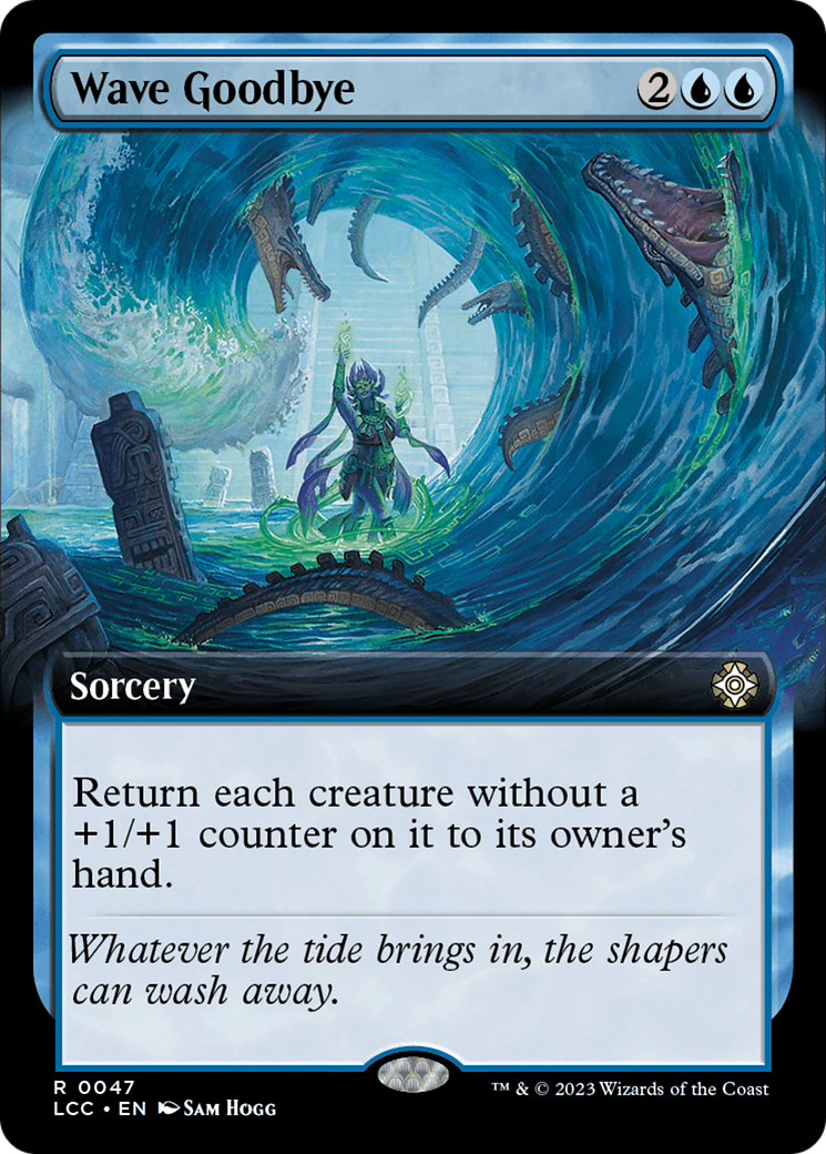 Wave Goodbye (Extended Art) [The Lost Caverns of Ixalan Commander] | Gamers Paradise