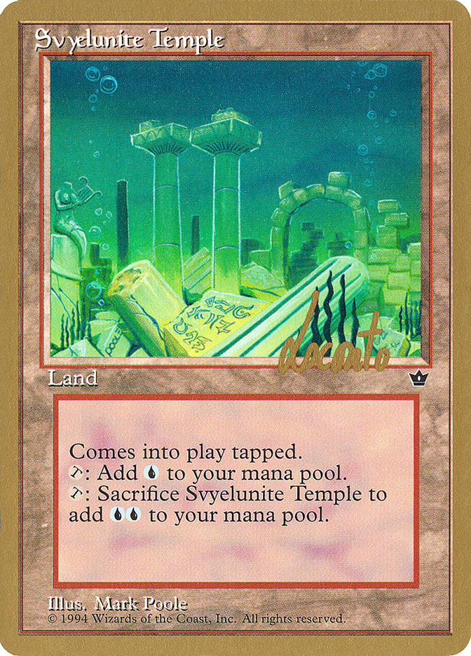 Svyelunite Temple (Michael Loconto) [Pro Tour Collector Set] | Gamers Paradise