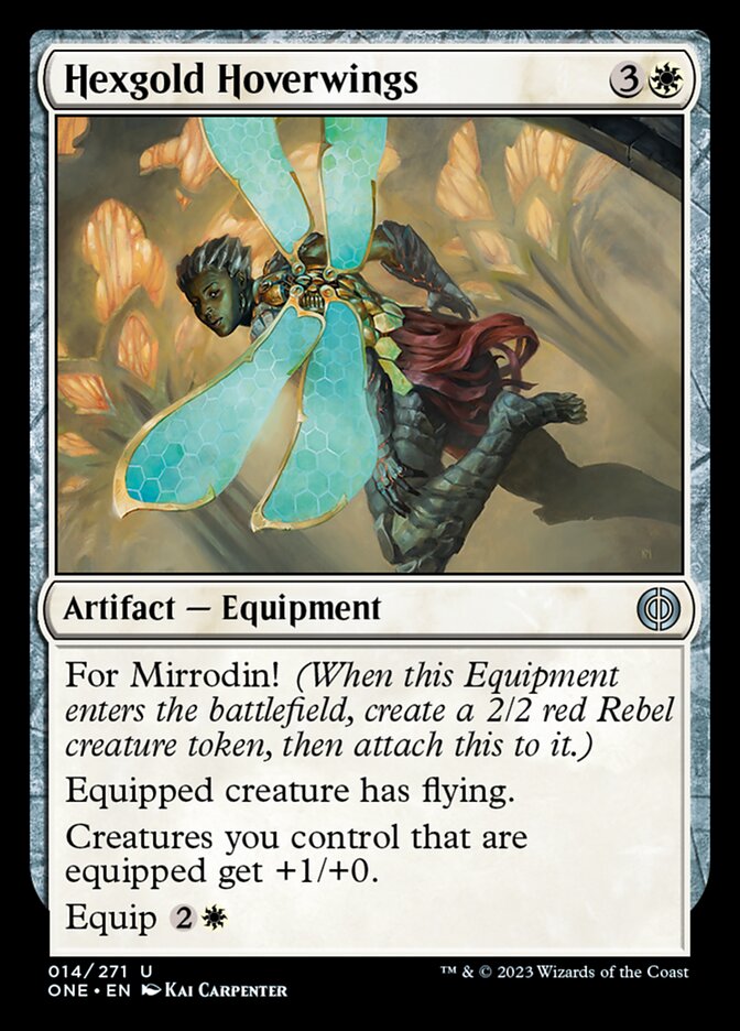 Hexgold Hoverwings [Phyrexia: All Will Be One] | Gamers Paradise