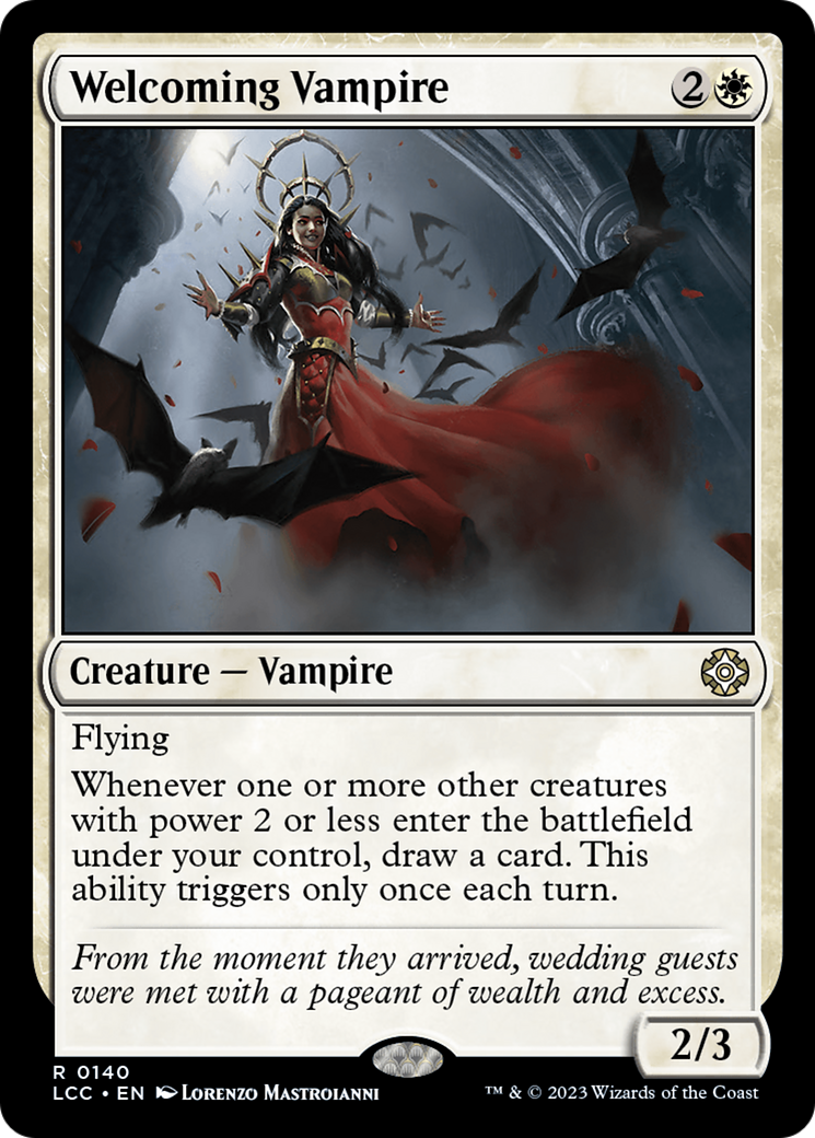 Welcoming Vampire [The Lost Caverns of Ixalan Commander] | Gamers Paradise