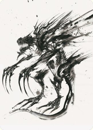 Phyrexian Obliterator Art Card [Phyrexia: All Will Be One Art Series] | Gamers Paradise