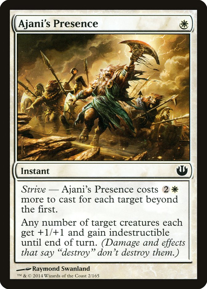 Ajani's Presence [Journey into Nyx] | Gamers Paradise