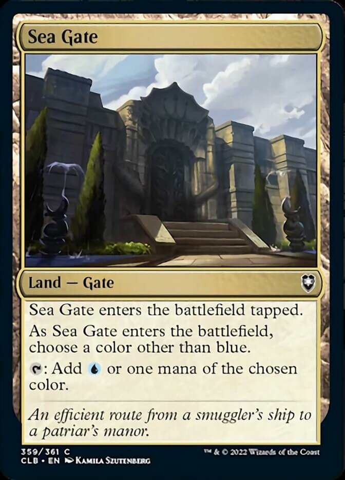 Sea Gate [Commander Legends: Battle for Baldur's Gate] | Gamers Paradise