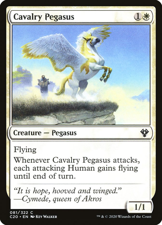 Cavalry Pegasus [Commander 2020] | Gamers Paradise