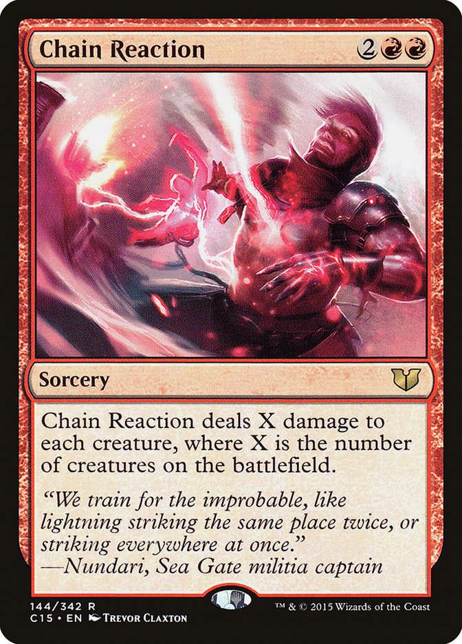 Chain Reaction [Commander 2015] | Gamers Paradise