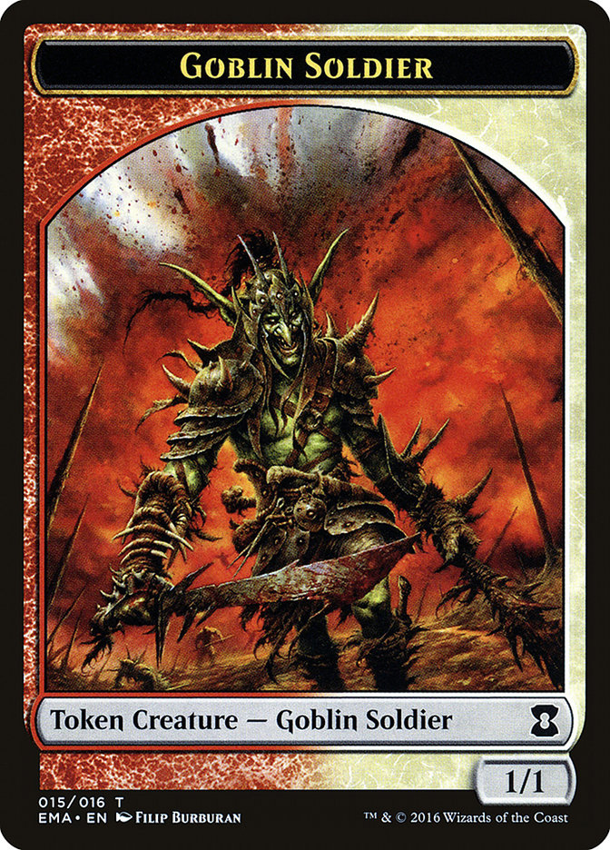 Goblin Soldier Token [Eternal Masters Tokens] | Gamers Paradise
