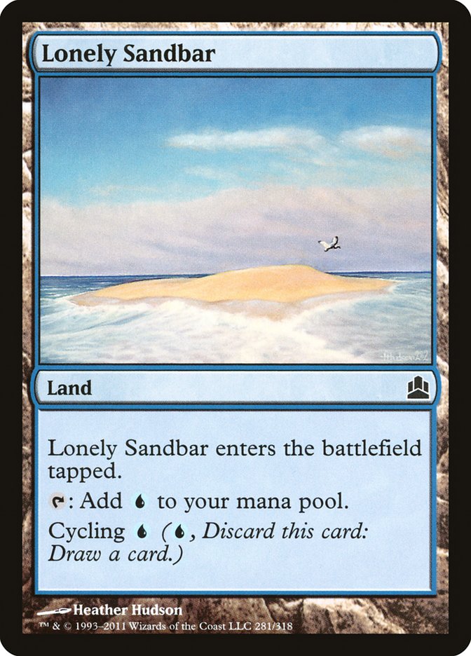 Lonely Sandbar [Commander 2011] | Gamers Paradise