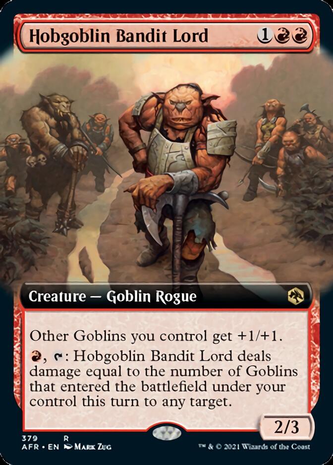 Hobgoblin Bandit Lord (Extended Art) [Dungeons & Dragons: Adventures in the Forgotten Realms] | Gamers Paradise