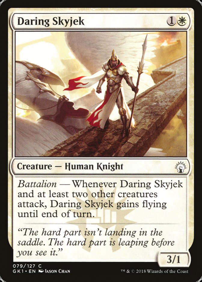 Daring Skyjek [Guilds of Ravnica Guild Kit] | Gamers Paradise