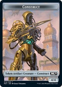 Construct // Zombie Double-Sided Token [Core Set 2021 Tokens] | Gamers Paradise