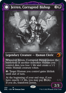 Jerren, Corrupted Bishop // Ormendahl, the Corrupted [Innistrad: Double Feature] | Gamers Paradise