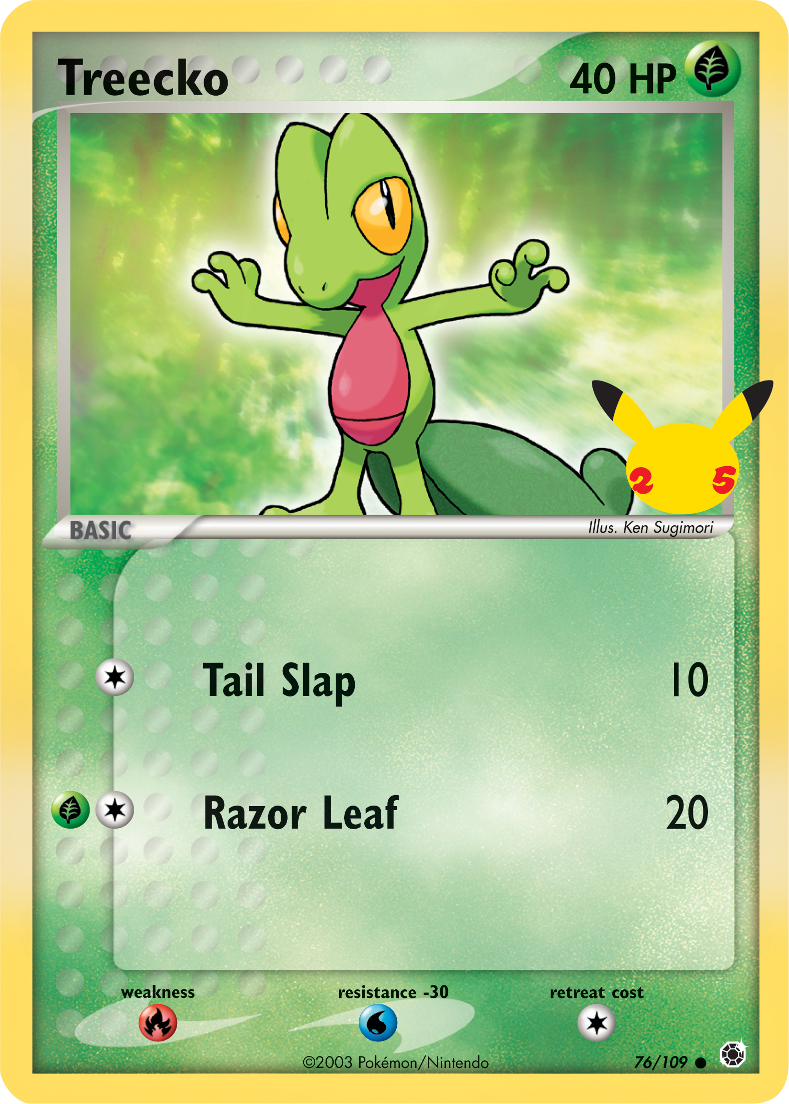 Treecko (76/109) [First Partner Pack] | Gamers Paradise
