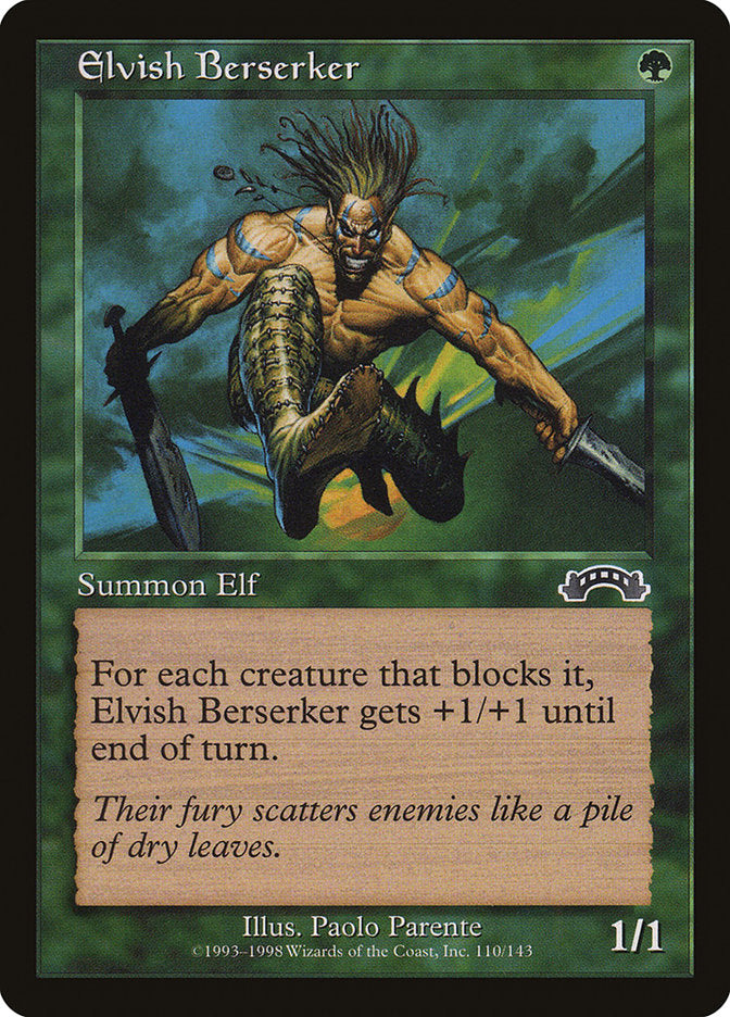 Elvish Berserker [Exodus] | Gamers Paradise