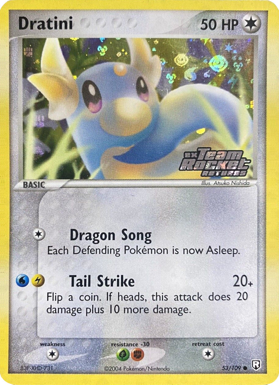 Dratini (53/109) (Stamped) [EX: Team Rocket Returns] | Gamers Paradise