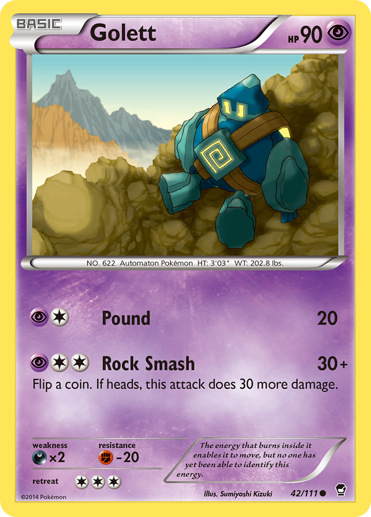 Golett (42/111) [XY: Furious Fists] | Gamers Paradise