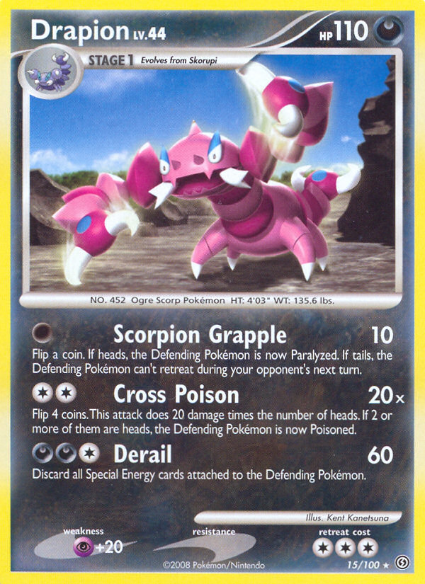 Drapion (15/100) [Diamond & Pearl: Stormfront] | Gamers Paradise