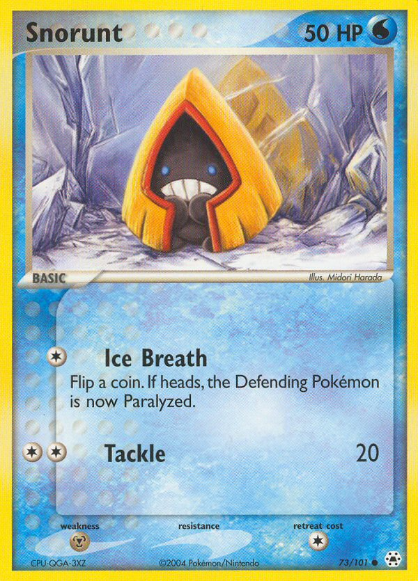 Snorunt (73/101) [EX: Hidden Legends] | Gamers Paradise
