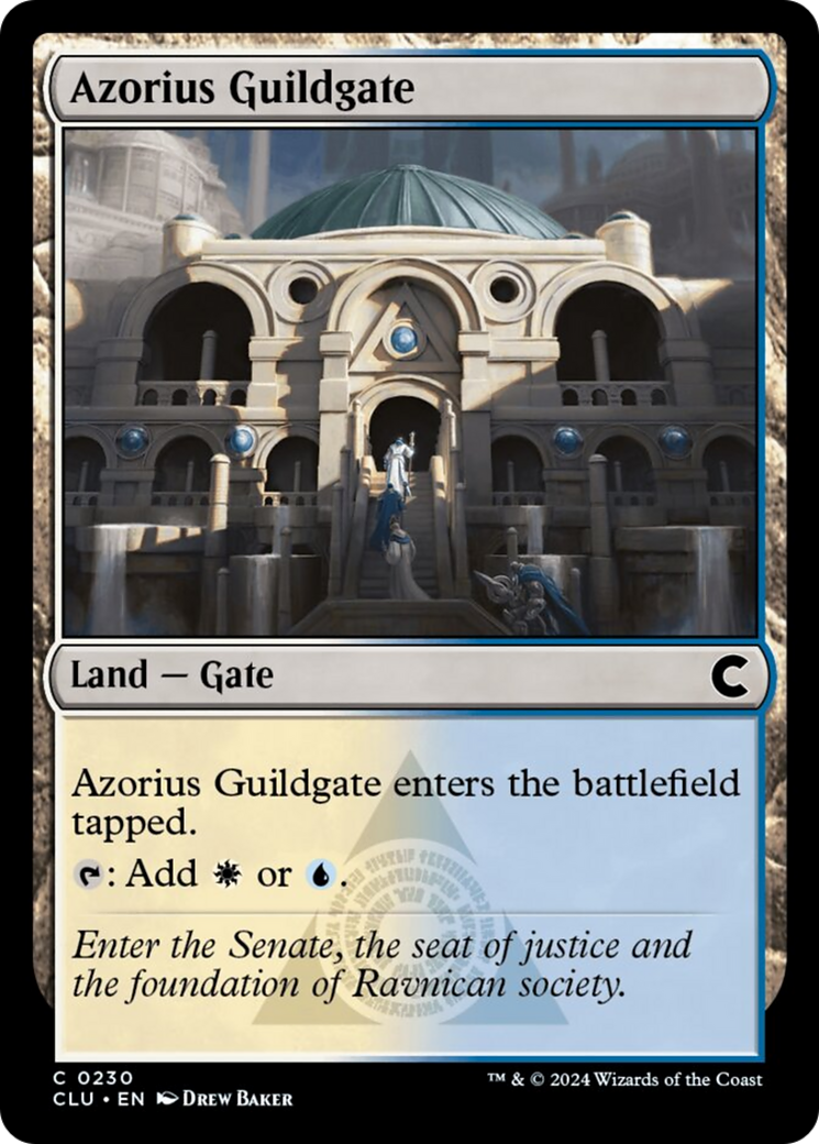 Azorius Guildgate [Ravnica: Clue Edition] | Gamers Paradise