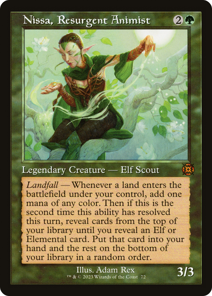 Nissa, Resurgent Animist (Retro) [March of the Machine: The Aftermath] | Gamers Paradise