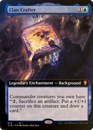 Clan Crafter (Extended Art) [Commander Legends: Battle for Baldur's Gate] | Gamers Paradise