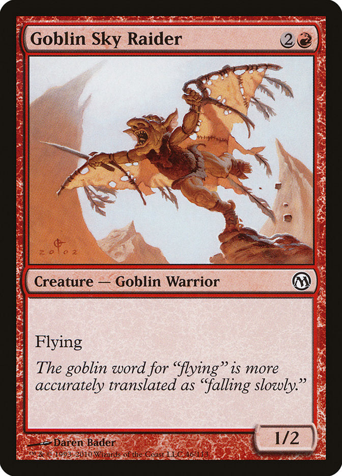 Goblin Sky Raider [Duels of the Planeswalkers] | Gamers Paradise