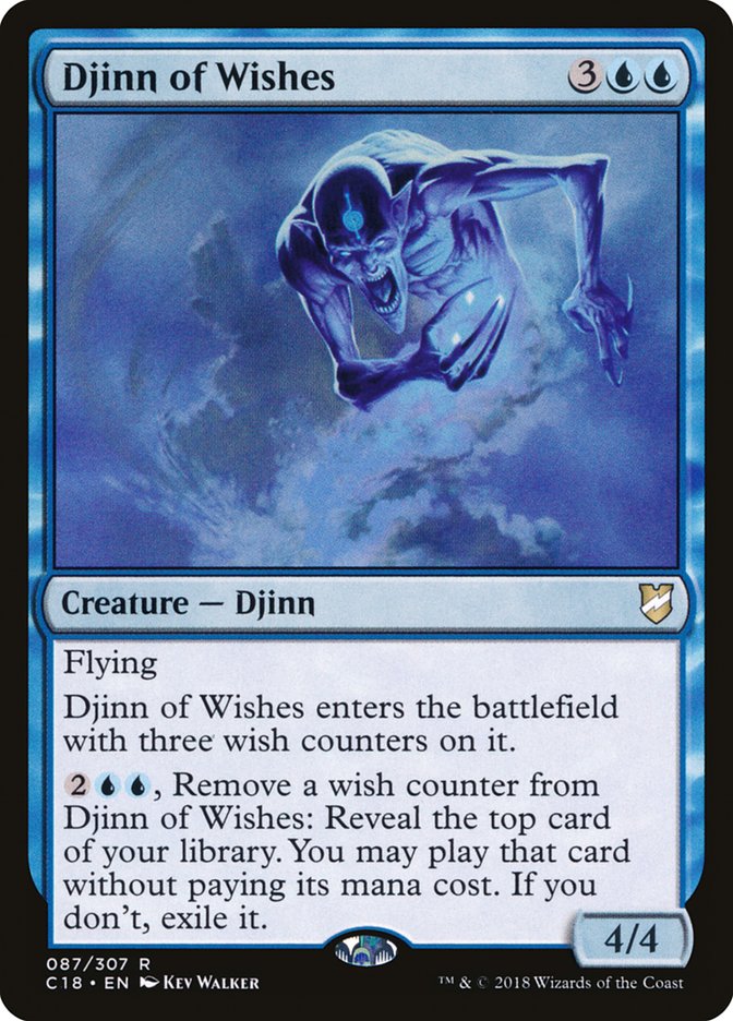 Djinn of Wishes [Commander 2018] | Gamers Paradise
