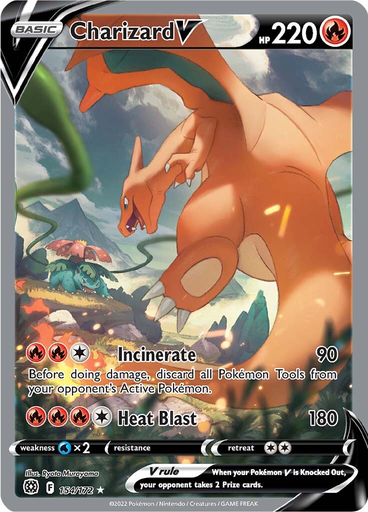 Charizard V (154/172) [Sword & Shield: Brilliant Stars] | Gamers Paradise