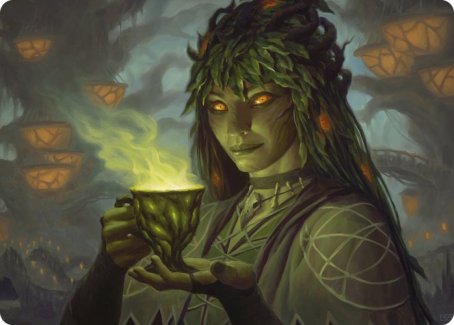 Dina, Soul Steeper Art Card [Strixhaven: School of Mages Art Series] | Gamers Paradise