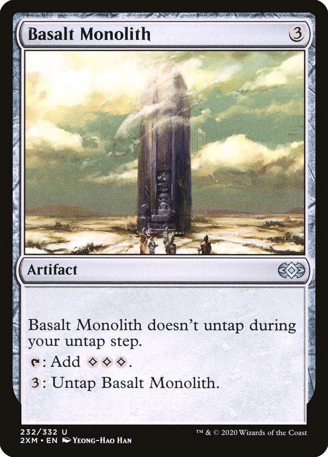 Basalt Monolith [Double Masters] | Gamers Paradise