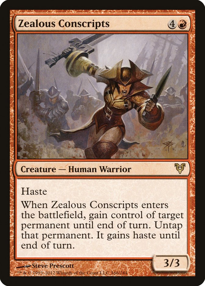 Zealous Conscripts [Avacyn Restored] | Gamers Paradise