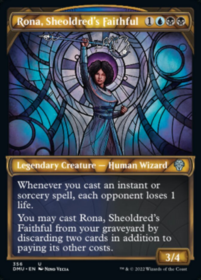 Rona, Sheoldred's Faithful (Showcase Textured) [Dominaria United] | Gamers Paradise