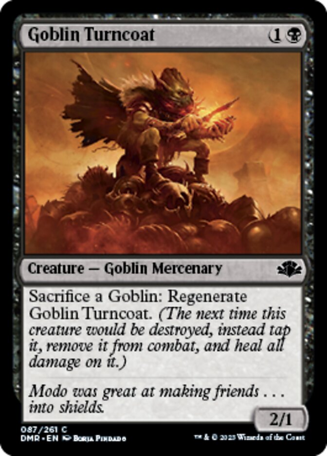 Goblin Turncoat [Dominaria Remastered] | Gamers Paradise