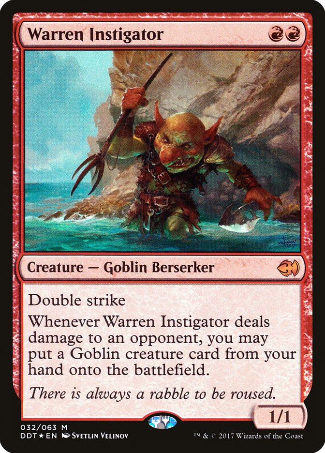 Warren Instigator [Duel Decks: Merfolk vs. Goblins] | Gamers Paradise
