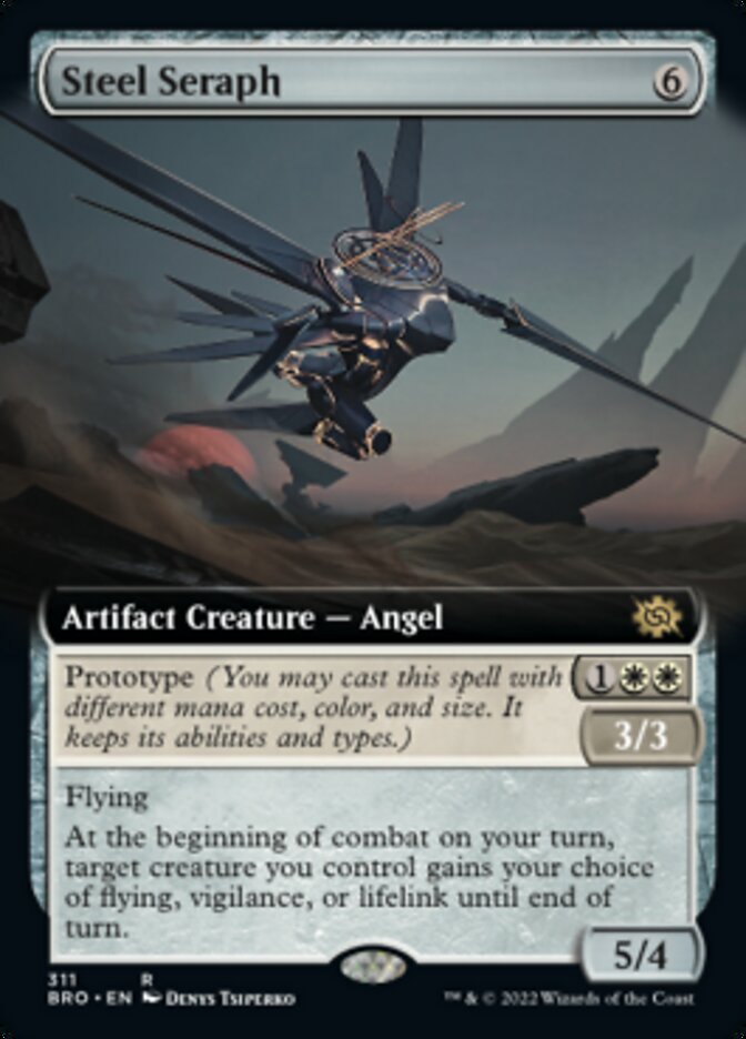 Steel Seraph (Extended Art) [The Brothers' War] | Gamers Paradise