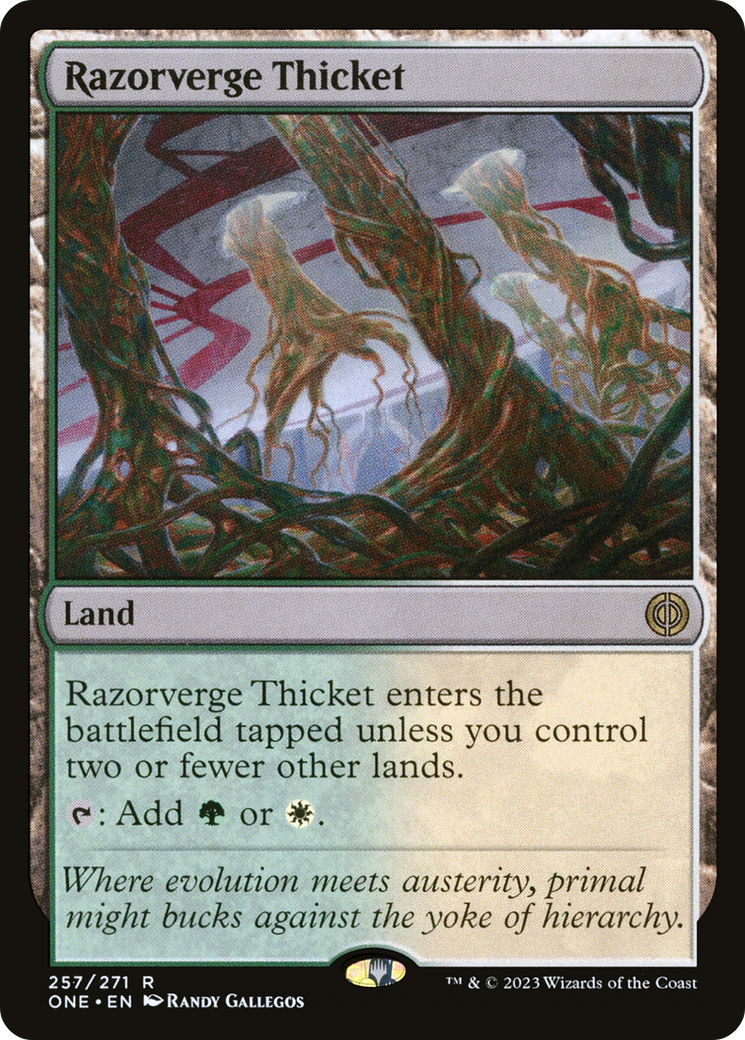 Razorverge Thicket [Phyrexia: All Will Be One] | Gamers Paradise