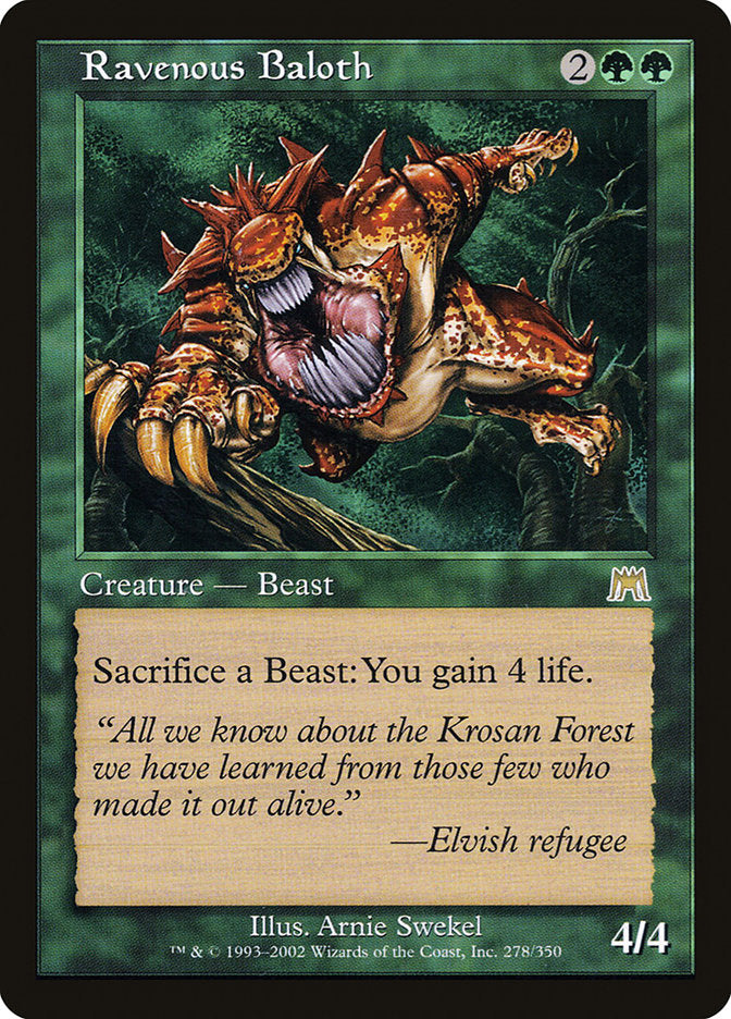 Ravenous Baloth [Onslaught] | Gamers Paradise