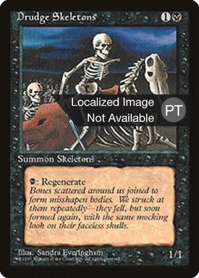 Drudge Skeletons [Fourth Edition (Foreign Black Border)] | Gamers Paradise