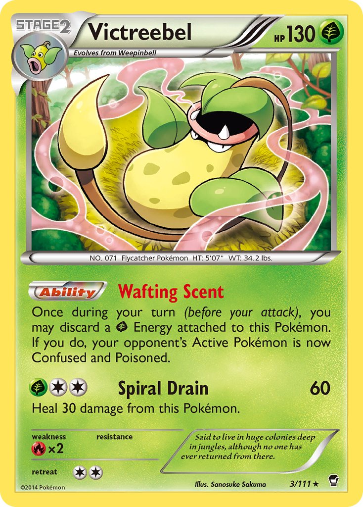 Victreebel (3/111) (Theme Deck Exclusive) [XY: Furious Fists] | Gamers Paradise