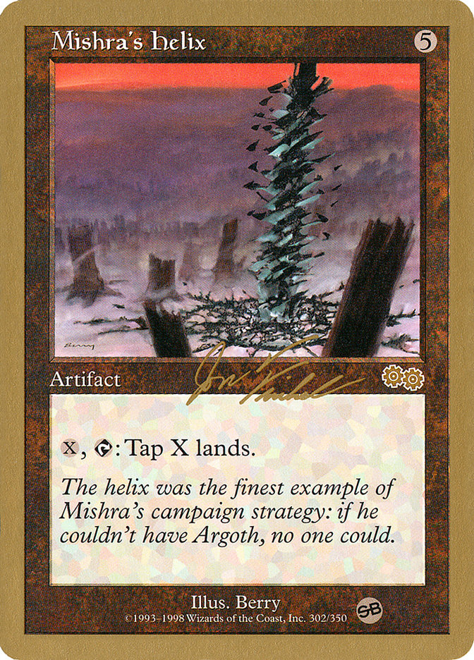 Mishra's Helix (Jon Finkel) (SB) [World Championship Decks 2000] | Gamers Paradise