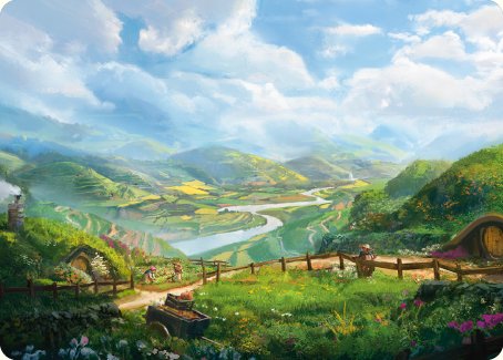 Plains Art Card [The Lord of the Rings: Tales of Middle-earth Art Series] | Gamers Paradise