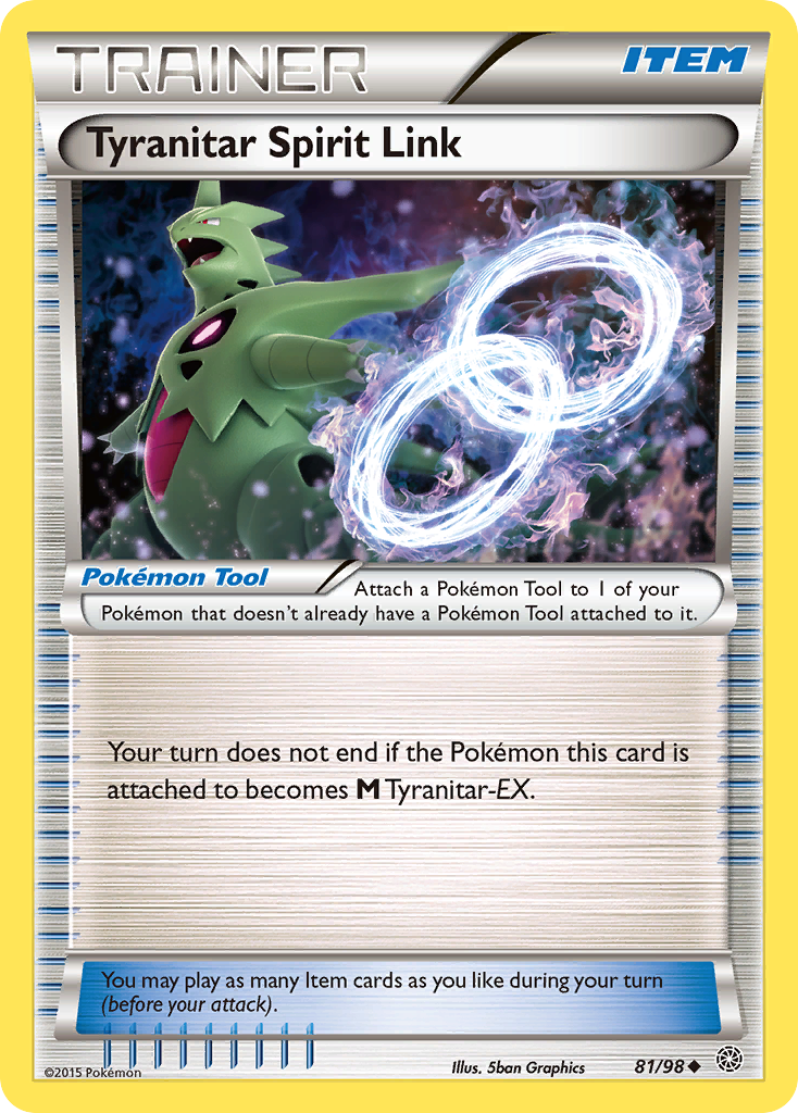 Tyranitar Spirit Link (81/98) [XY: Ancient Origins] | Gamers Paradise